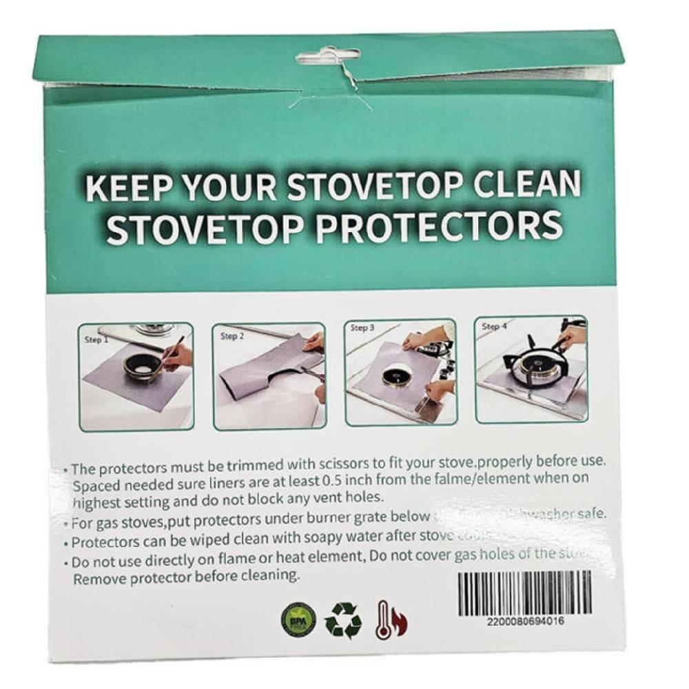 Mr Chef Single Opening Stove Top Protector, MC94016 - Silver