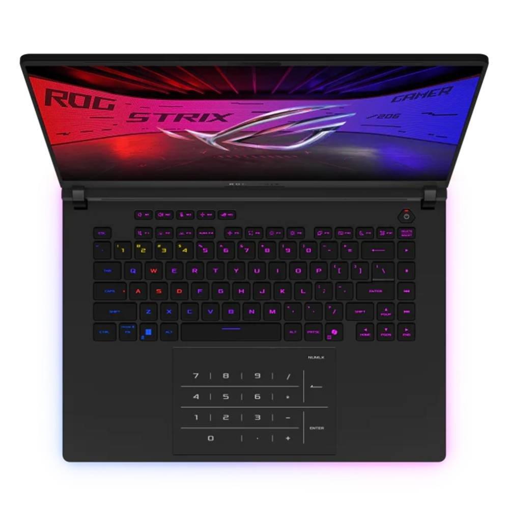 Asus ROG Strix Scar 16 Gaming Laptop, Intel Core Ultra 9, 64GB RAM, 2TB SSD, 16", NVIDIA GeForce RTX 5090, Windows 11 Home, G635LX-RW036W - Off Black