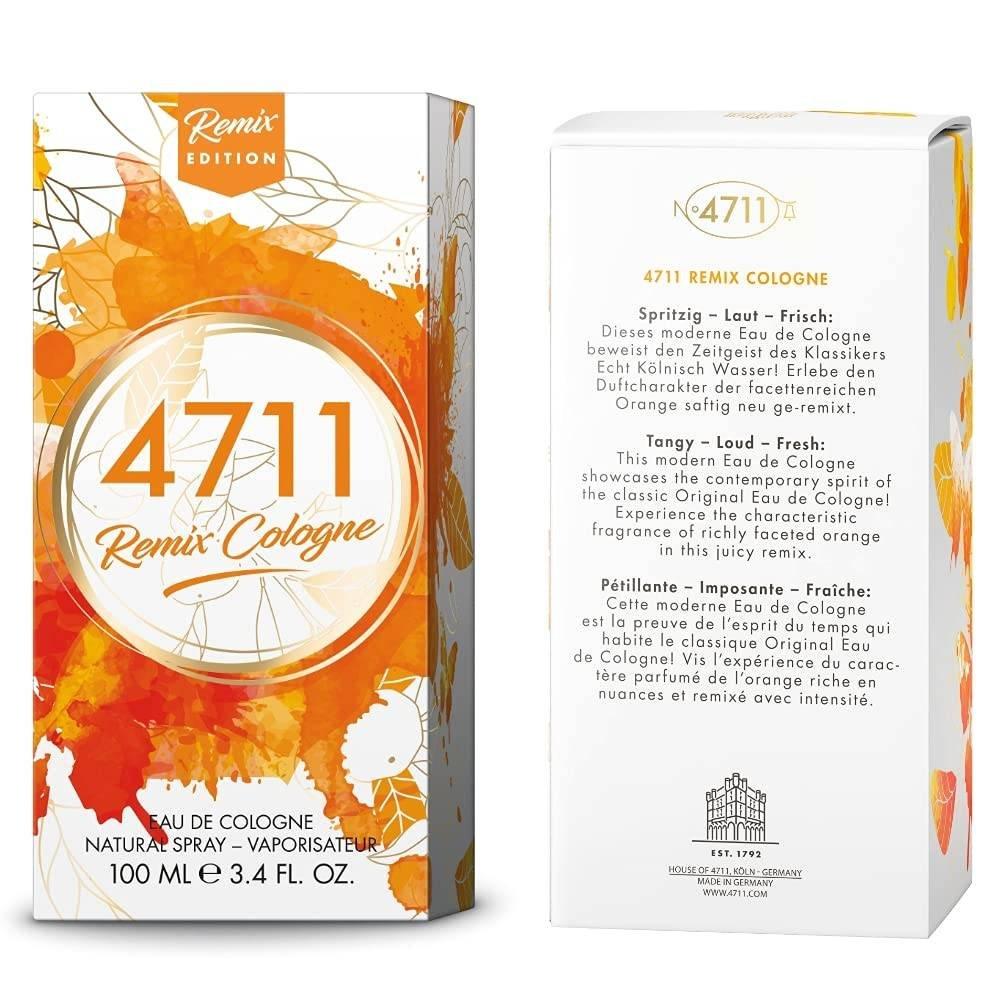 4711 Remix Orange Unisex Eau De Cologne - 100ml