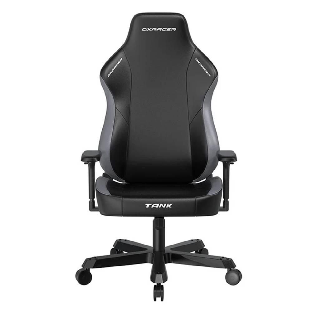 DXRacer Tank XXL Series Gaming Chair 4D Adjustable Armrests Magnetic Headrest & Lumbar Support - Black/Gray