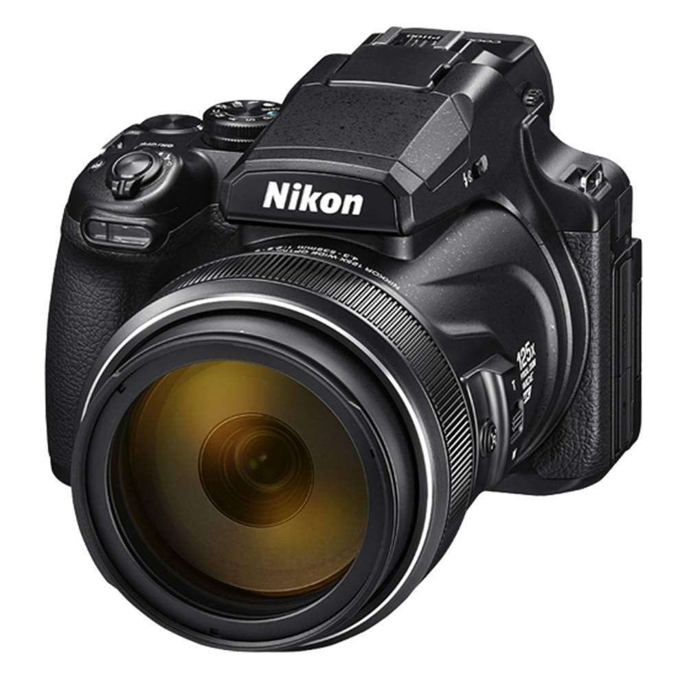 Nikon Coolpix P1100 Digital Camera, 24-3000mm Lens – Black