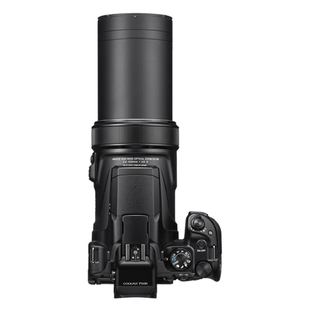 Nikon Coolpix P1100 Digital Camera, 24-3000mm Lens – Black