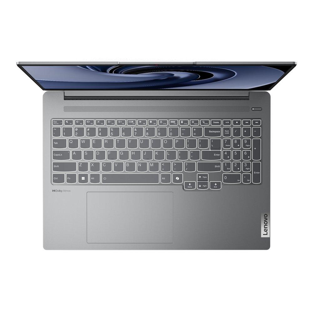 Lenovo IdeaPad 5 Pro Laptop, Intel Core Ultra 9, 32GB RAM, 1TB SSD, Intel Integrated Arc Graphics, 16-inch, Windows 11 Home, 83D4003HAX – Grey