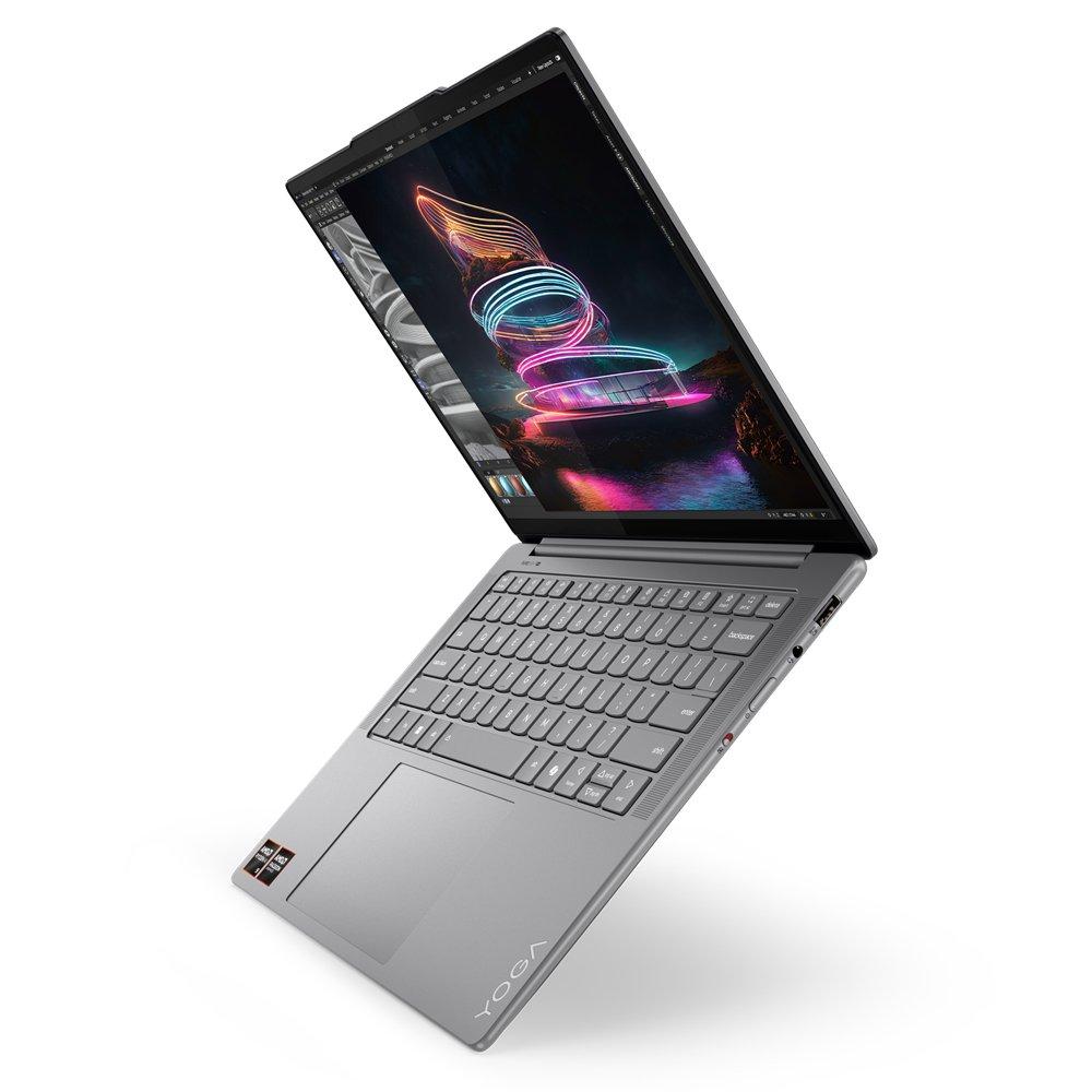 Lenovo Yoga Pro 7 Laptop, AMD Ryzen AI 9, 32GB RAM, 1TB SSD, AMD Radeon Graphics, 14.5-inch, Windows 11 Home, 83HN001PAX – Grey