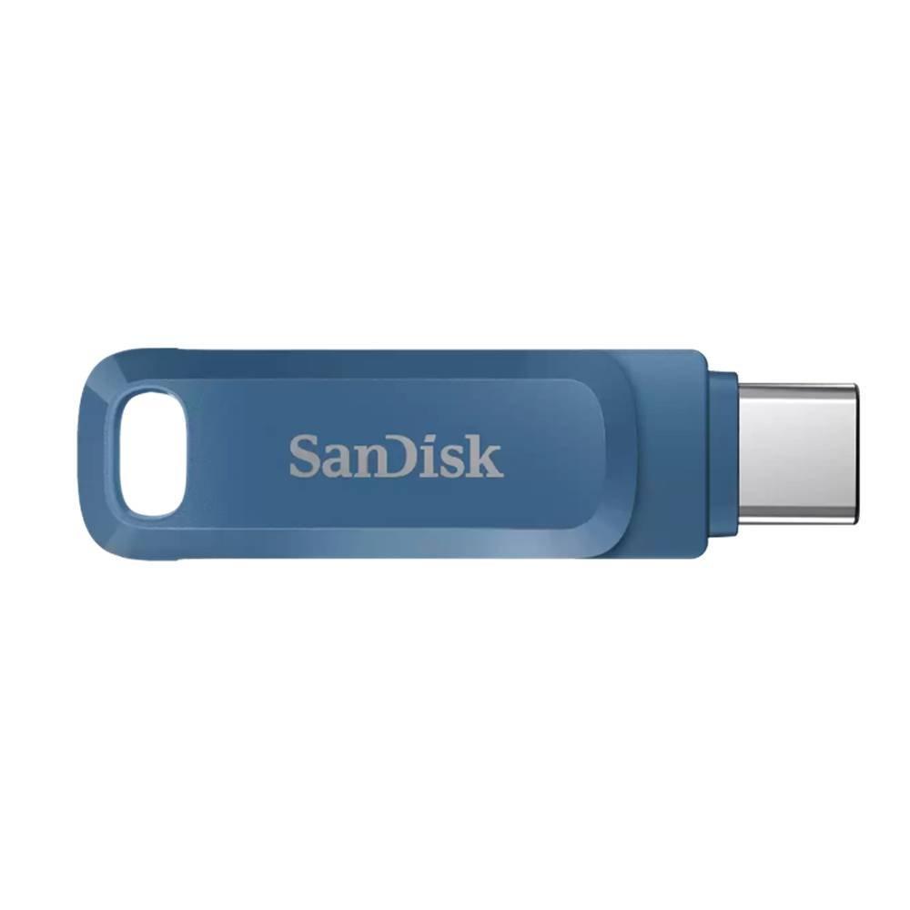 SanDisk 256GB Ultra Dual Drive Go USB Type A to Type C Flash Drive, SDDDC3-256G -Navy Blue
