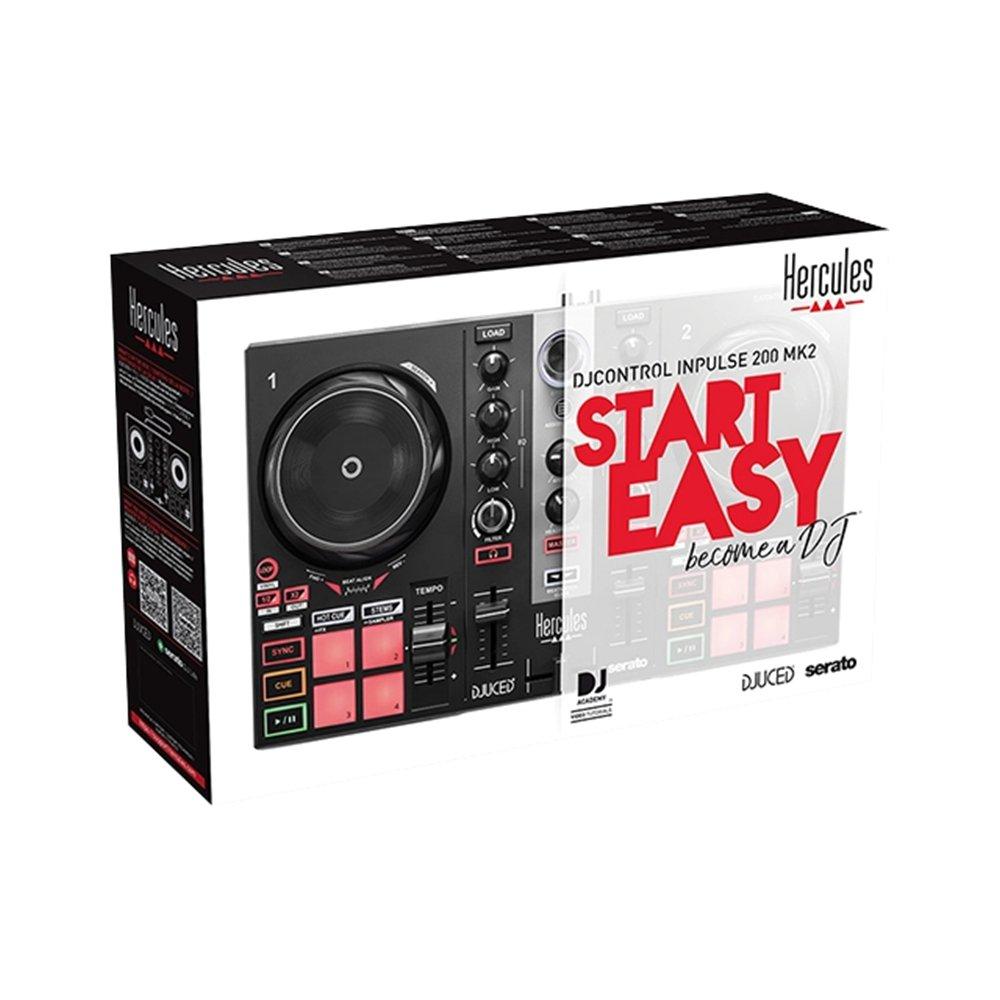 Hercules DJControl Inpulse 200 MK2 Mixer, 9002663210101 – Black