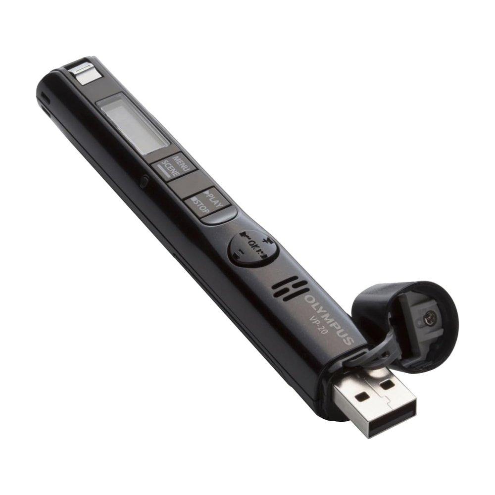 مسجل صوت رقمي من أوليمبوس، VP-20 - أسود