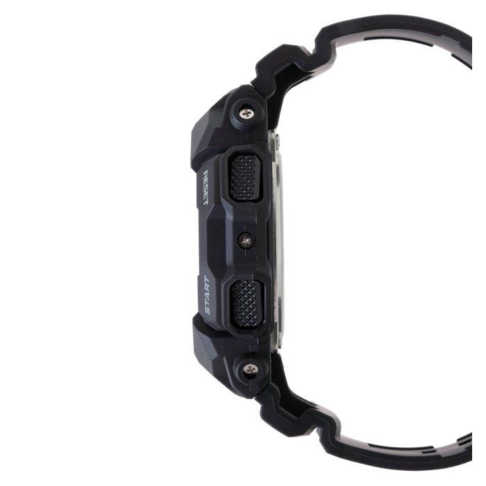 Casio G-Shock GD-010 Series Men's Watch, Digital, 54mm, Resin Strap, GD-010-1DR - Black