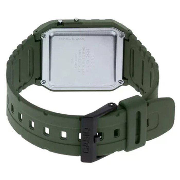 Casio Standard Unisex Watch, Digital, 43mm, Resin Strap, CA-53WF-3BDF - Dark Olive