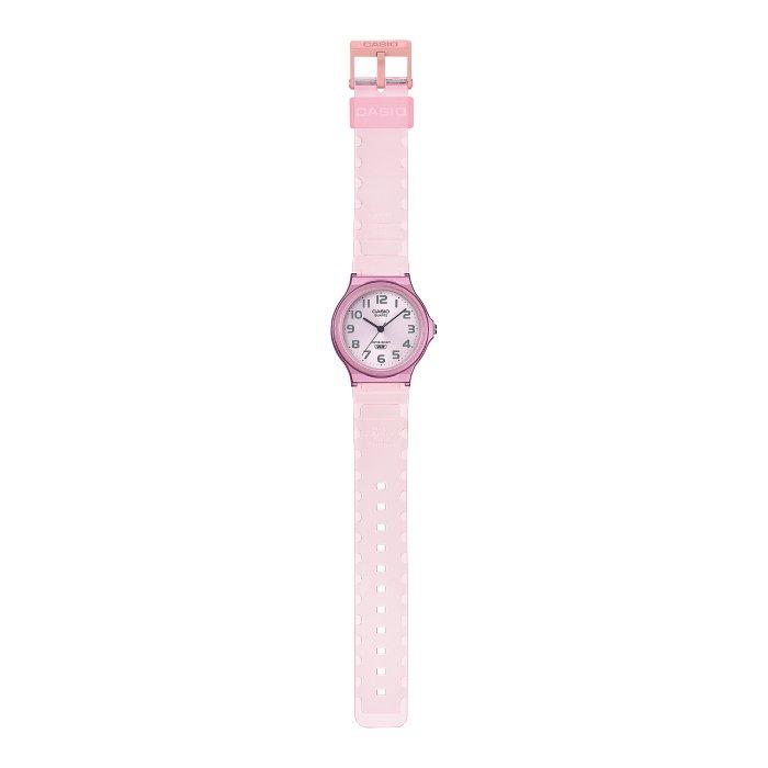 Casio MQ-24 Women's Watch, Analog, 39mm, Resin Strap, MQ-24S-4BDF- Pink