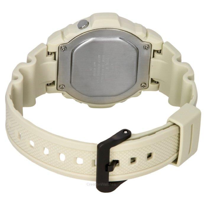 Casio Unisex Watch, Digital, 45mm, Resin Strap, W-219HC-8BVDF- Beige