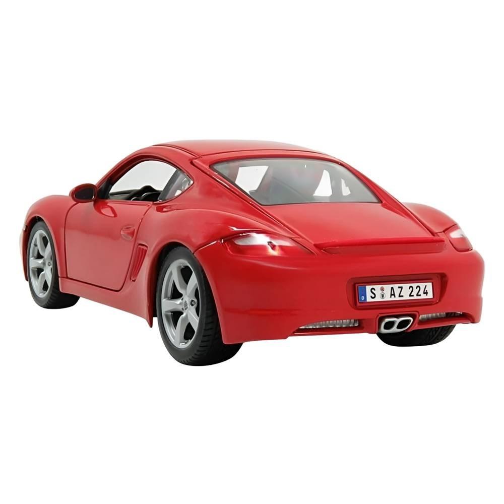 مجسم سيارة دييكاست بورش  كايمان   بمقياس 1:18 من مايستو، 31122- أحمر