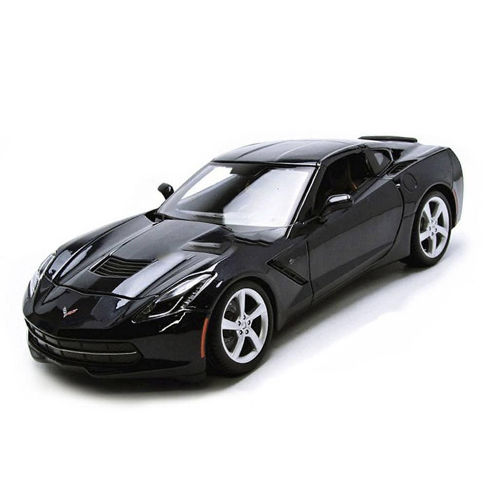 مجسم سيارة شيفروليه كورفيت ستينغراي 2014 بمقياس 1:18 من مايستو، 31182- أسود