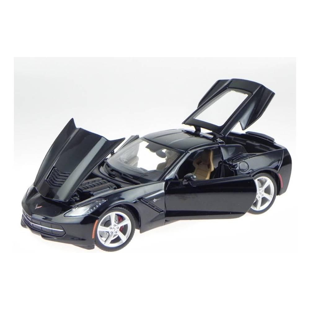 مجسم سيارة شيفروليه كورفيت ستينغراي 2014 بمقياس 1:18 من مايستو، 31182- أسود