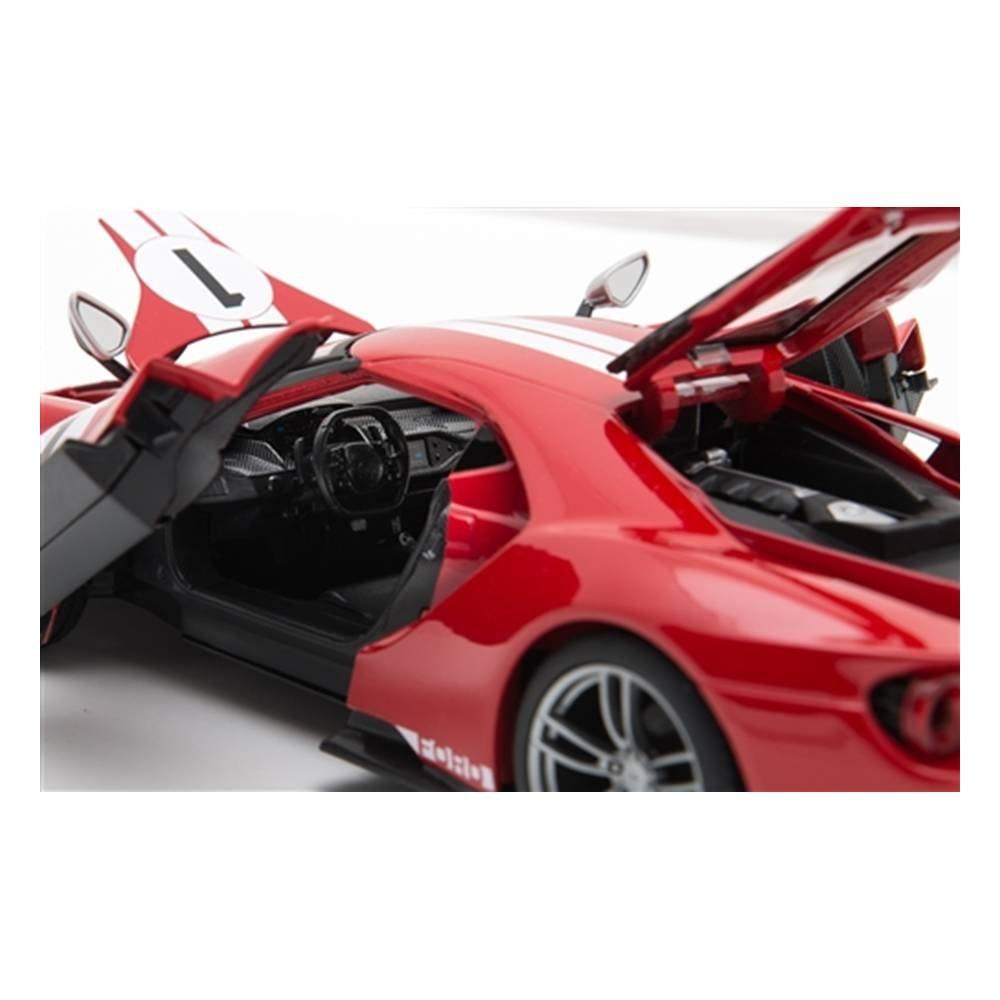Maisto 1:18 Scale 2017 Ford GT Car, 31384RD - Red