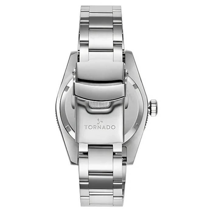 Tornado Watch for Men, Analog , 40mm, Stainless Steel Strap, T24006-C1 - Silver