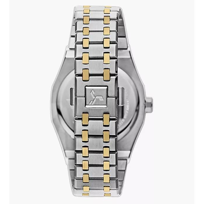 Tornado Watch for Men, Analog, 42mm, Stainless Steel Strap, T9009-TBTB - Silver