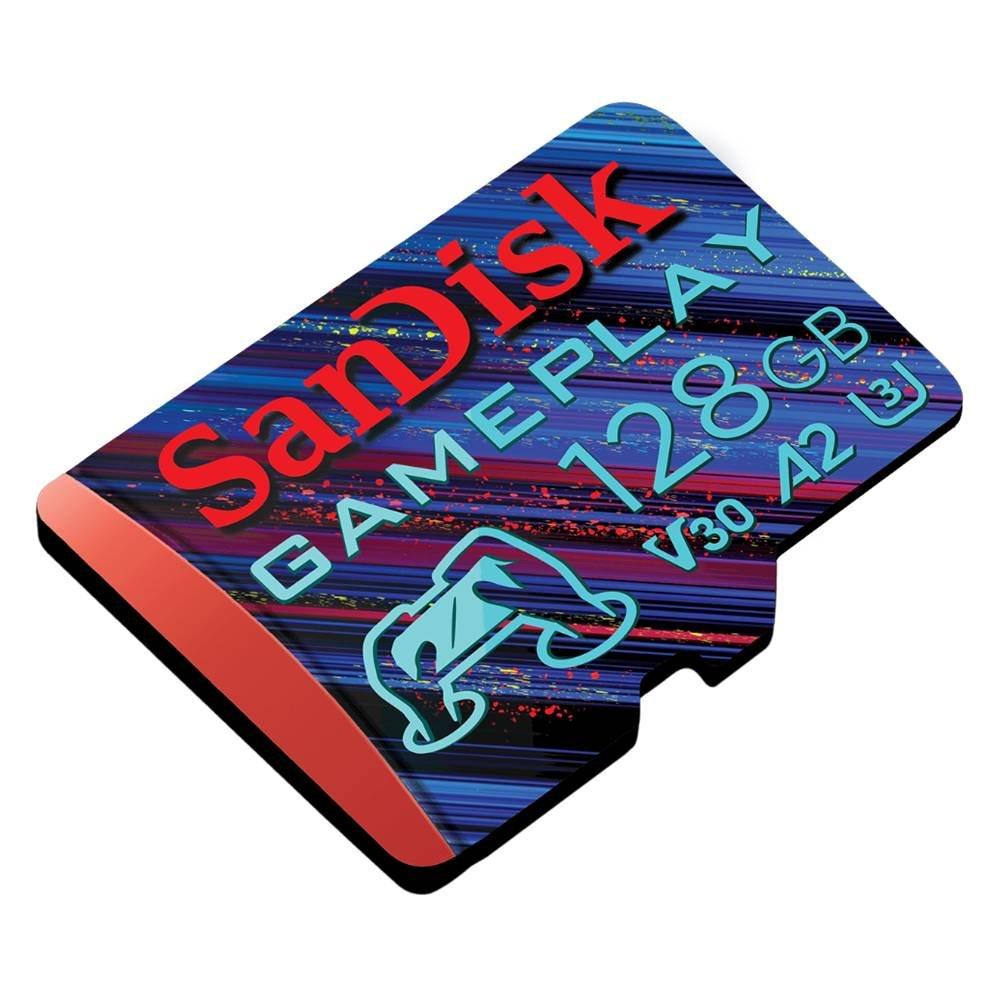 SanDisk 128GB Gameplay microSD Memory Card, SDSQXAV-128G-GN6XN
