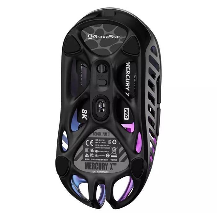 GravaStar Mercury X Pro Wireless Gaming Mouse - Silver