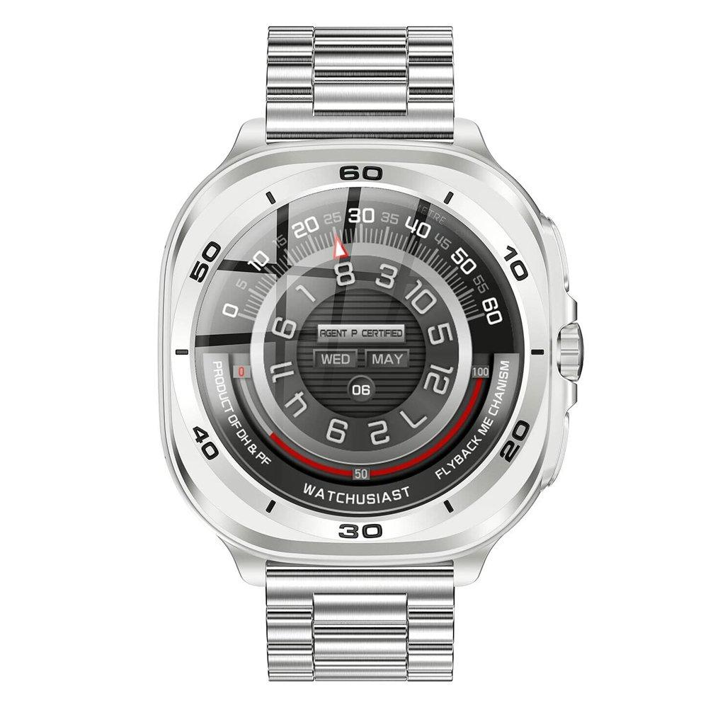 Swiss Military Dom 7 Smart Watch, Metal Strap – Silver