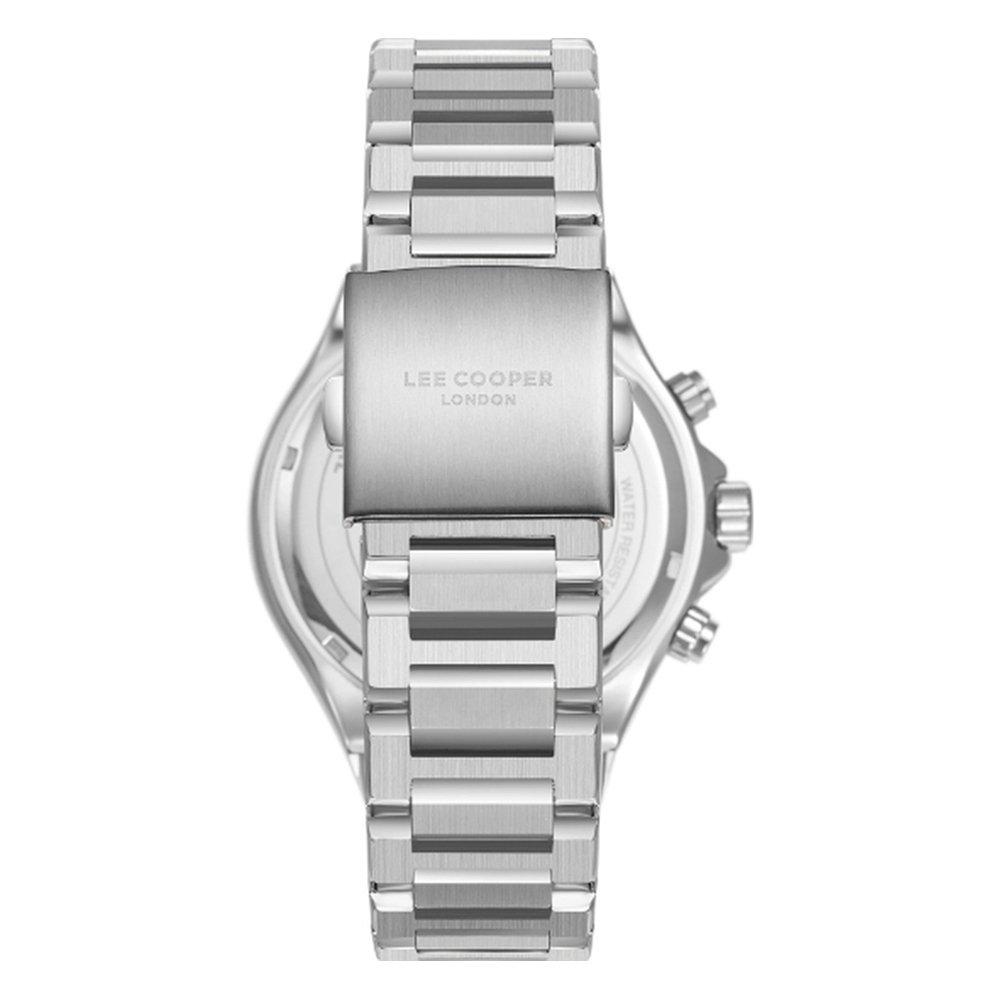 Lee Cooper Men’s Watch, Multi Function, 45mm, Metal Strap, LC08067.390 - Silver