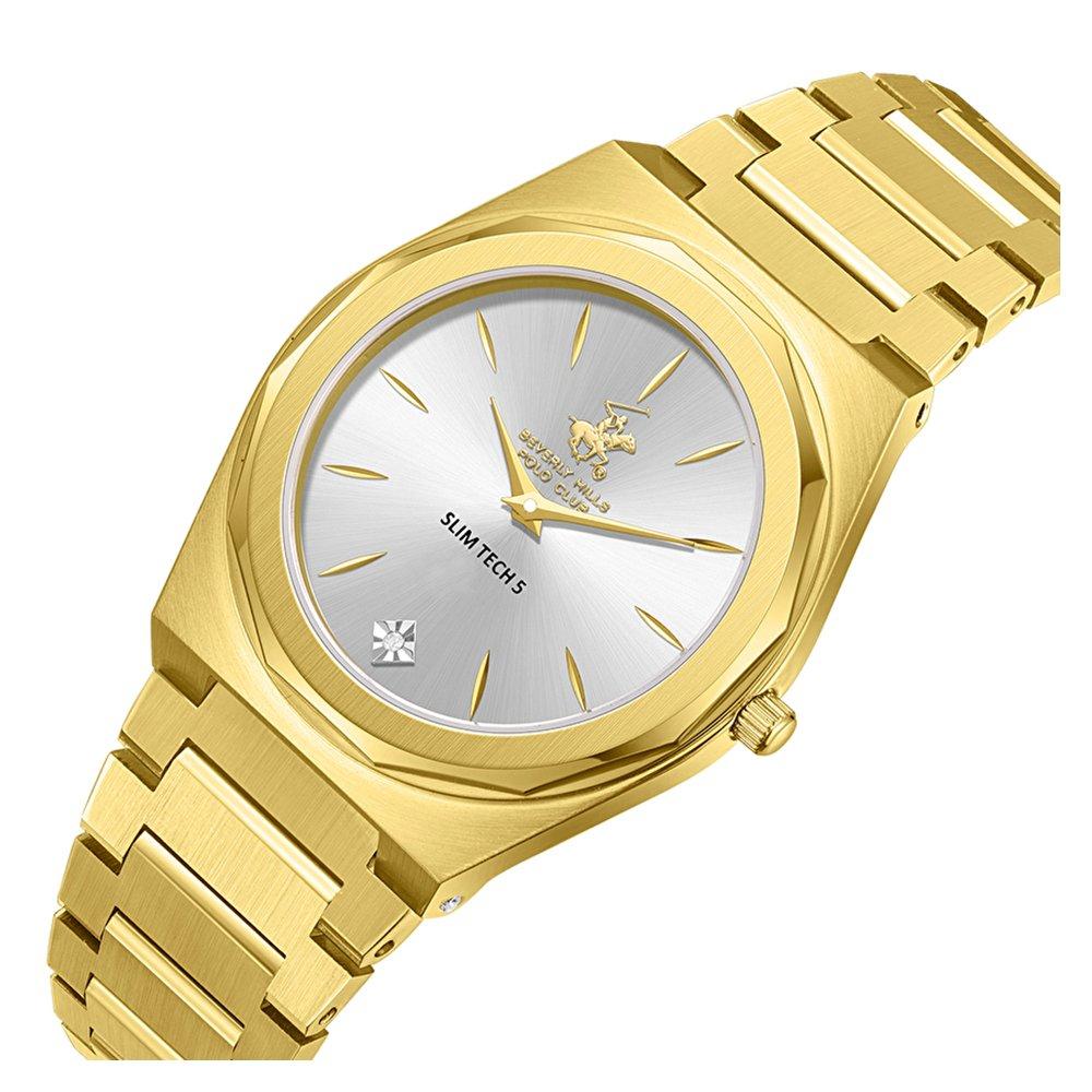 Beverly Hills Polo Women’s Watch, Analogue, 33mm, BP3668X.130 – Gold