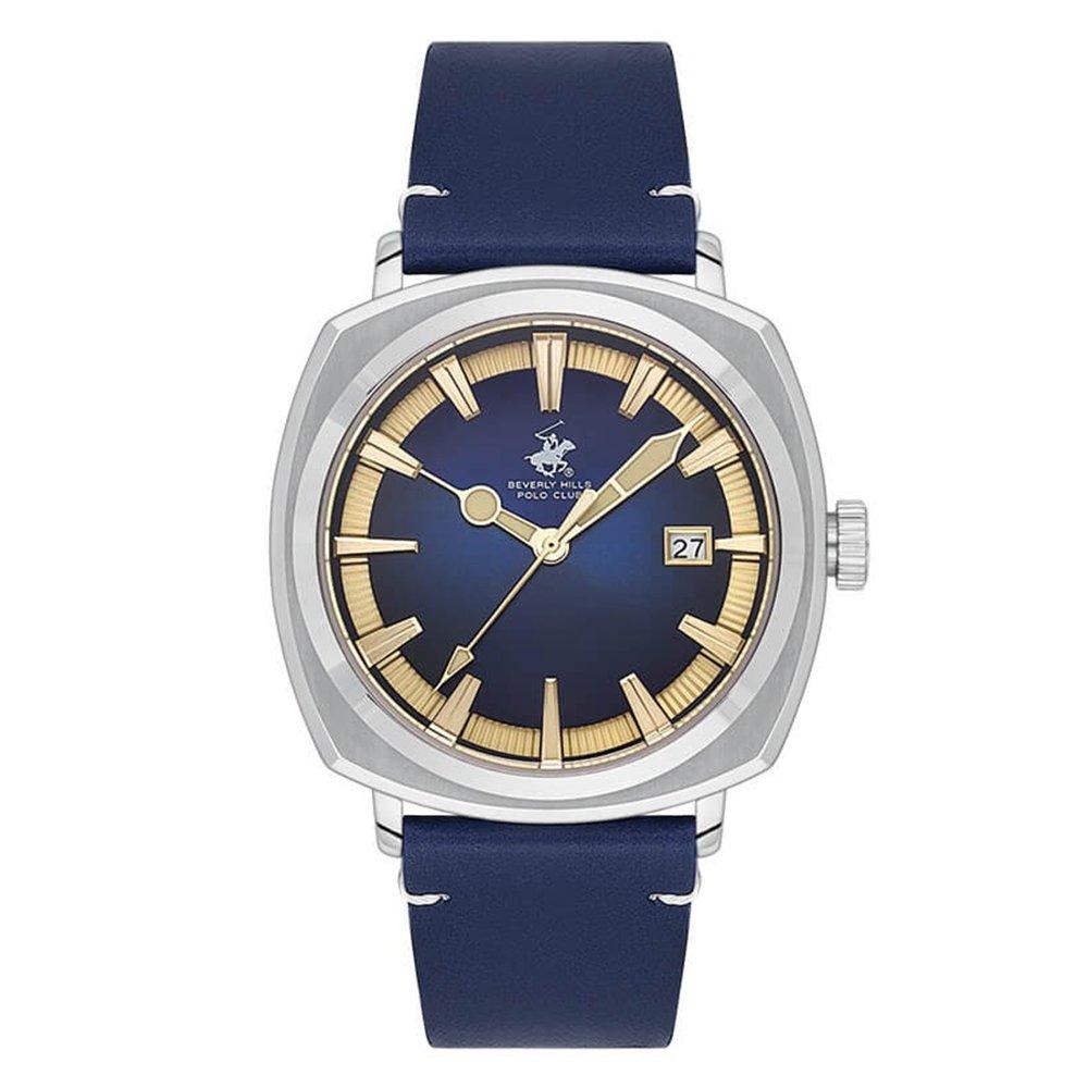 Beverly Hills Polo Men’s Watch, Analogue, 42.5mm, BP3732X.399 – Blue