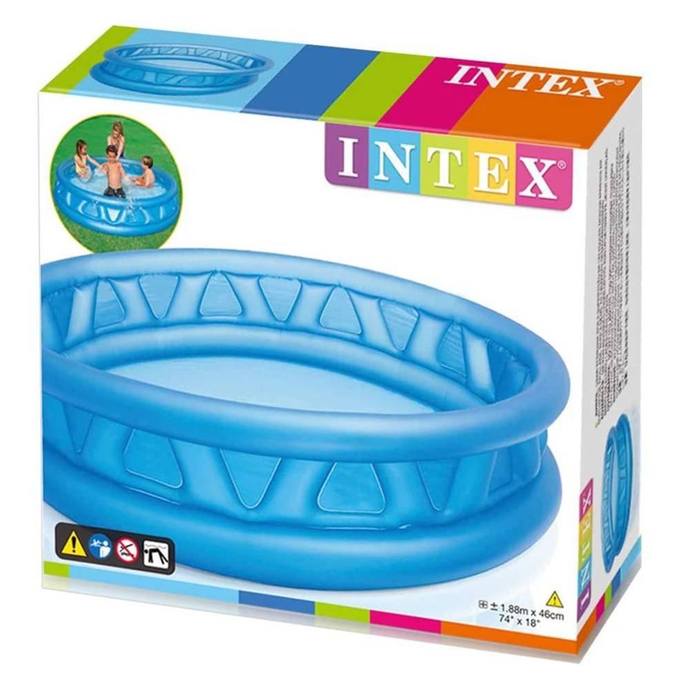 Intex Soft Side Pool, 58431 - Blue