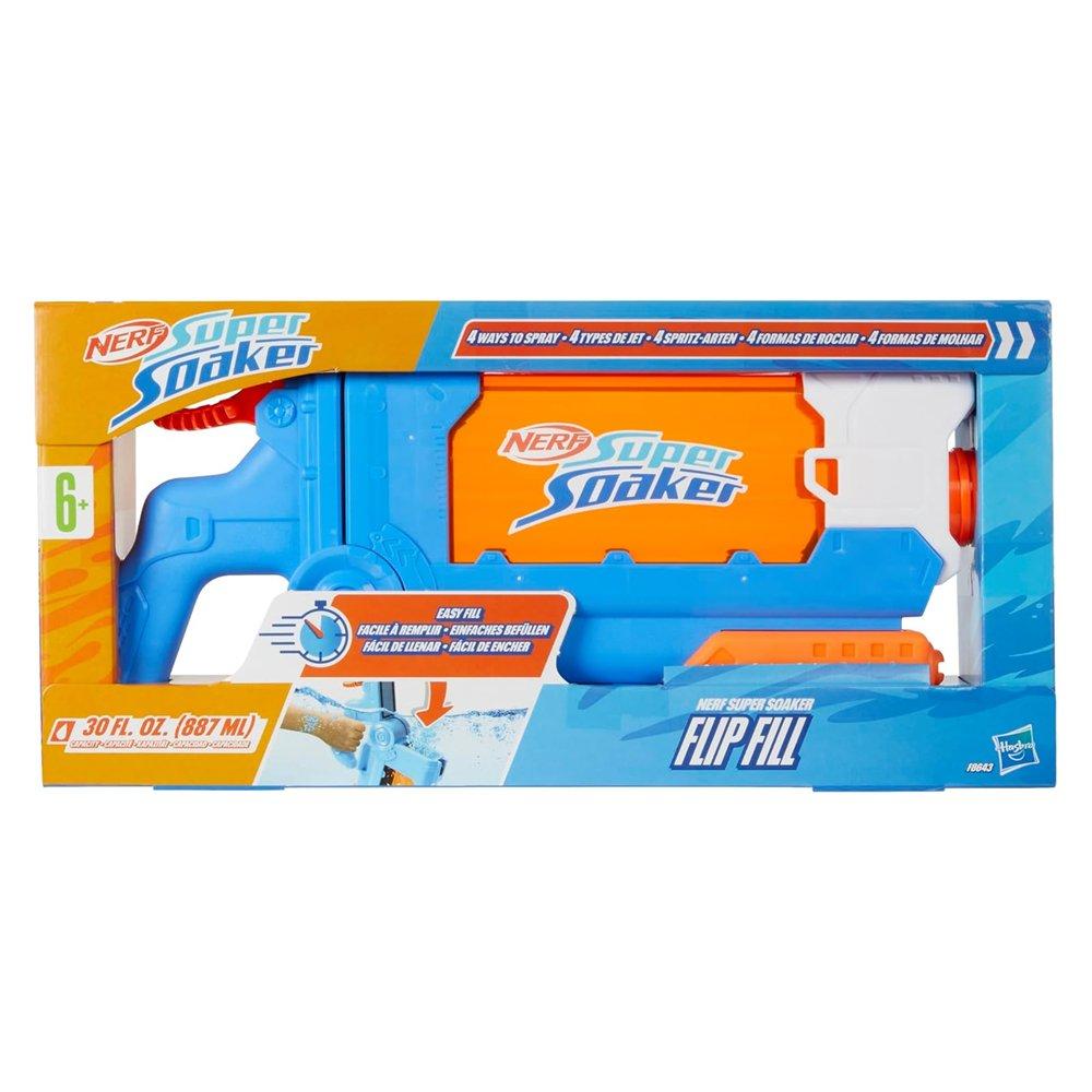 Nerf Super Soaker Flip Fill Water Blaster, F8643 - Multicolor