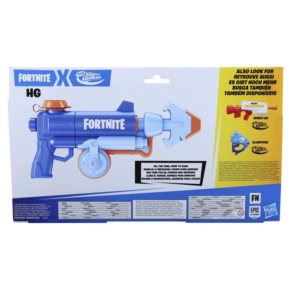 Nerf Super Soaker Fortnite Water Blaster, F2560 – Blue