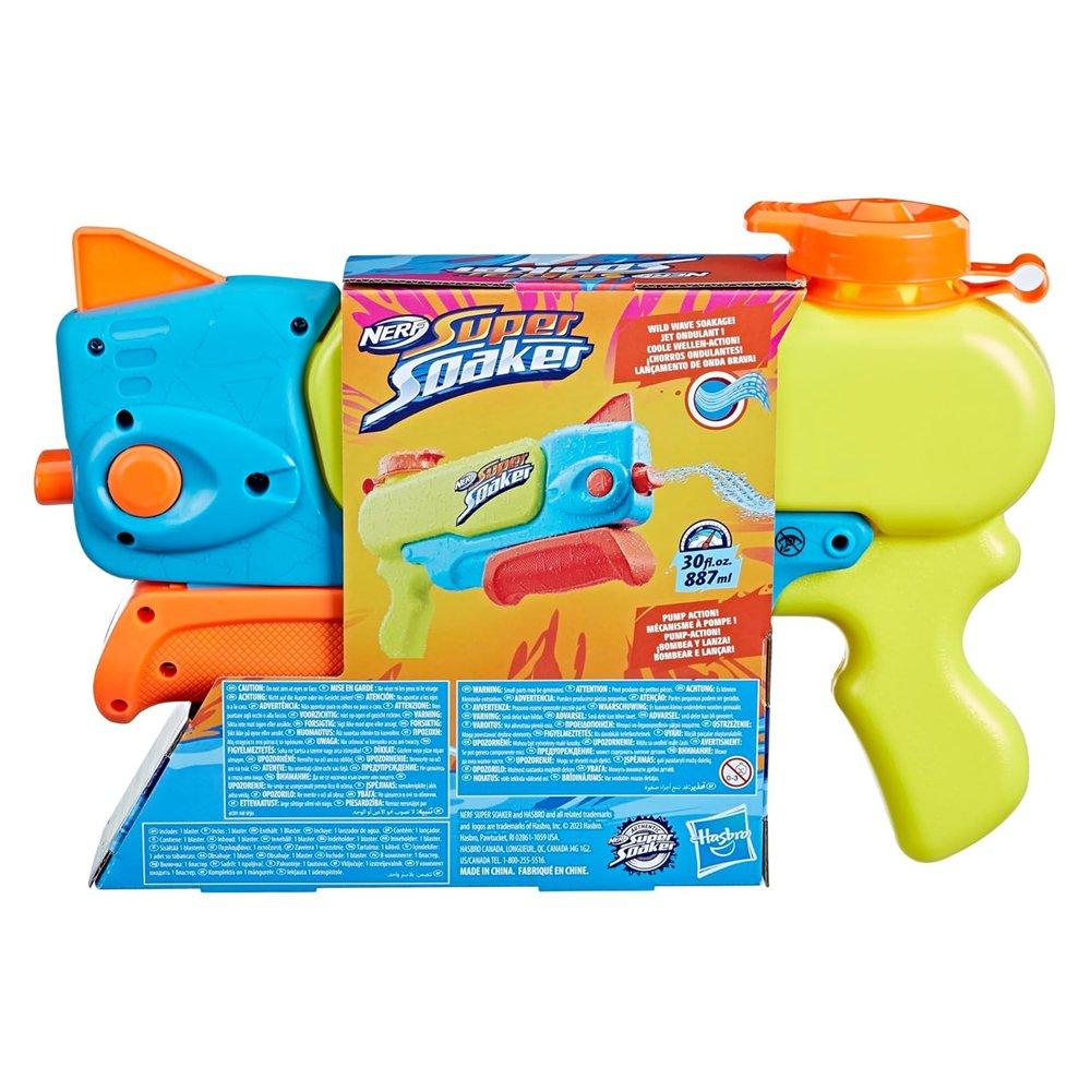 Nerf Super Soaker Wave Spray Water Blaster, F6397 - Multicolor