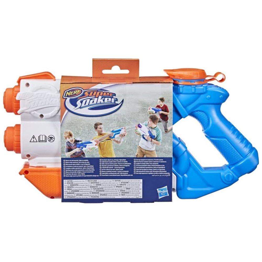 Nerf Super Soaker Twin Tide Water Blaster, E0024 - Multicolor