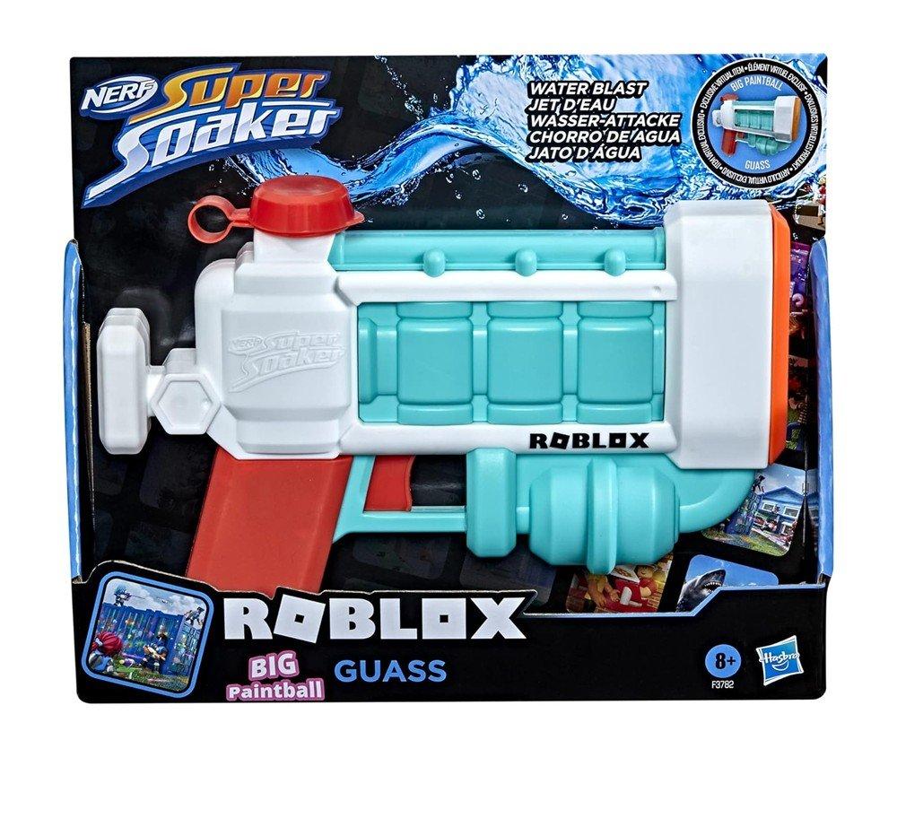 Super Soaker Nerf Roblox Big Water Blaster, F3782 - Multicolor