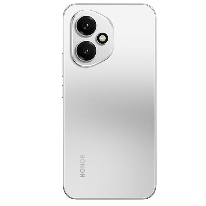 Honor 400 5G Phone, 6.55”, 256GB, 12GB RAM, 200MP - Silver with Choice Earbuds Clip