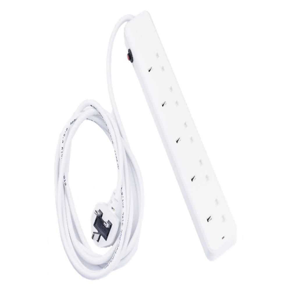 VOLT 5 Way Extension, 2M, E18-5W-2M - White