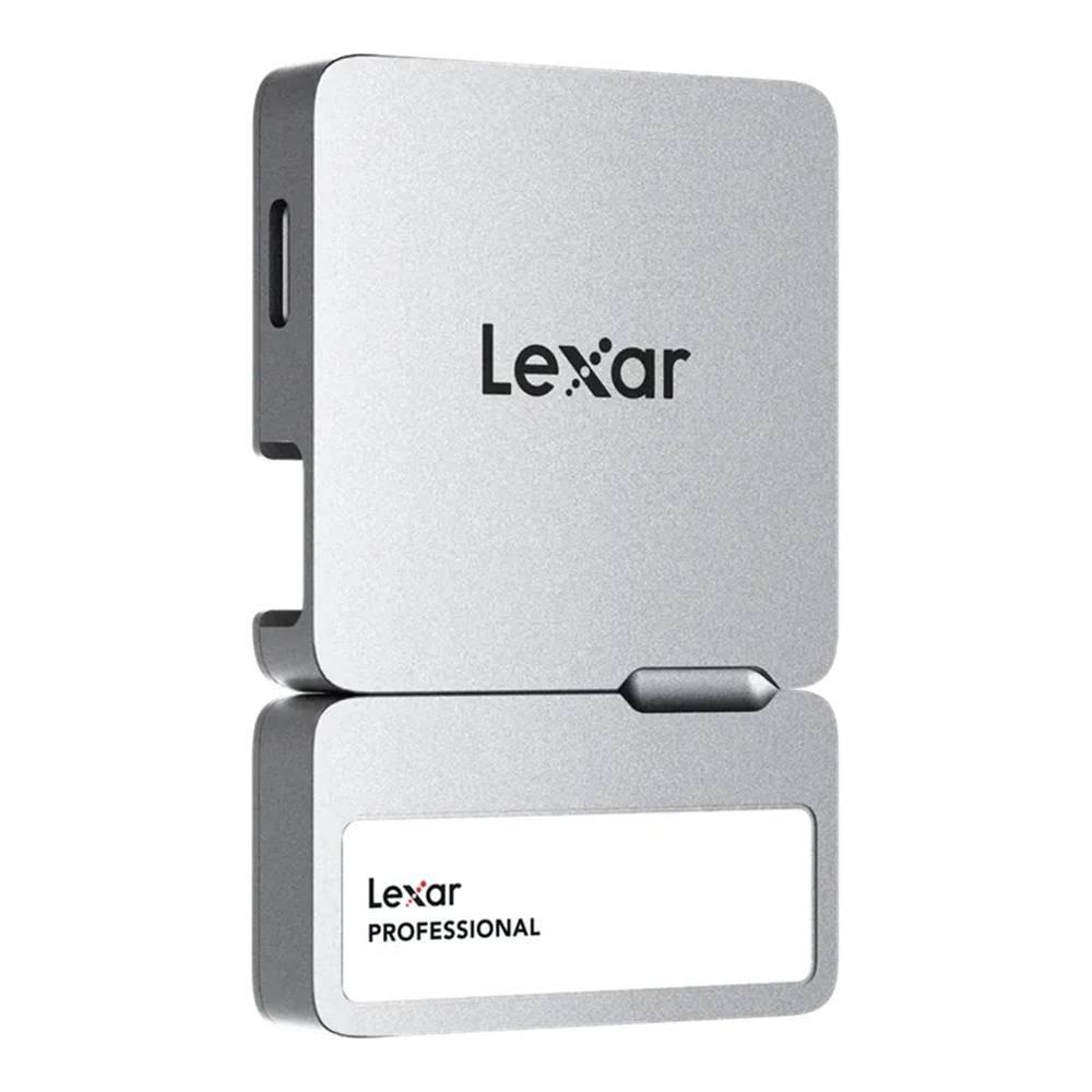 Lexar Professional Go Portable 1TB SSD with Hub, LSL400S001T-RNBNG - Silver