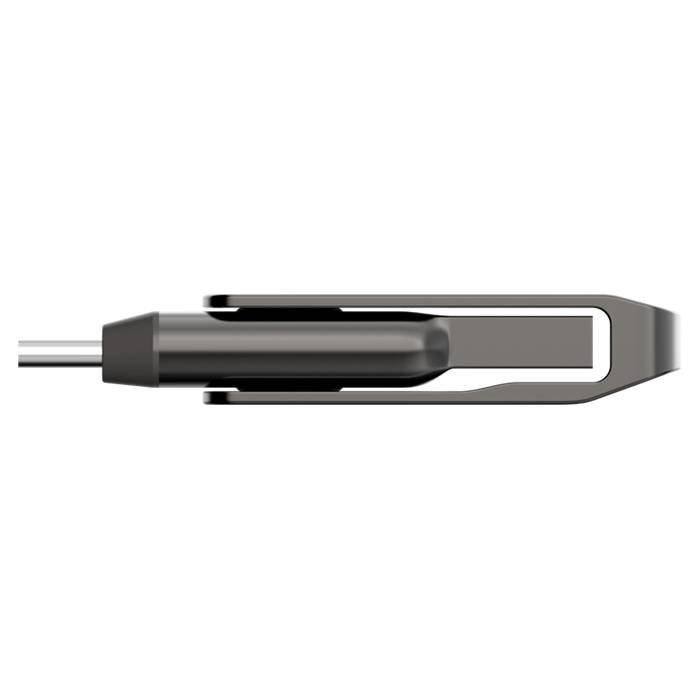 Lexar JumpDrive 64GB Dual Drive  USB Type A to Type C Flash Drive, LJDD400064G-BNQNG  - Gray