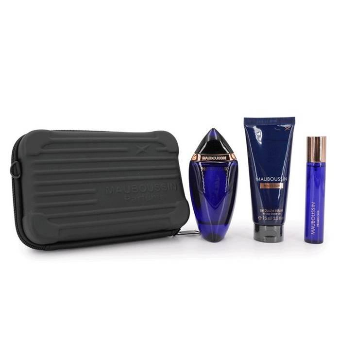 Mauboussin Prestige Private Club Set  EDP  100ml + Spray 20ml + Shower Gel 75ml +Pouch Xmas 2024