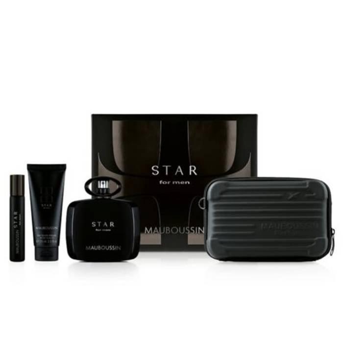 Mauboussin Prestige Set Star for Men EDP  90ml + Spray 20ml + Shower Gel 75ml +Pouch Xmas 2024