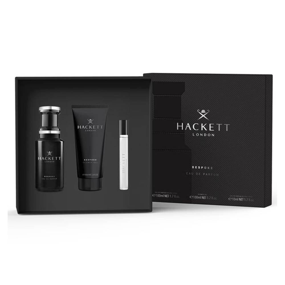 مجموعة هدية هاكيت بيسبوك للرجال عطر 100 مل + جل حلاقة 100 مل + جل استحمام 100 مل + عبوة عطر مصغّرة 10 مل