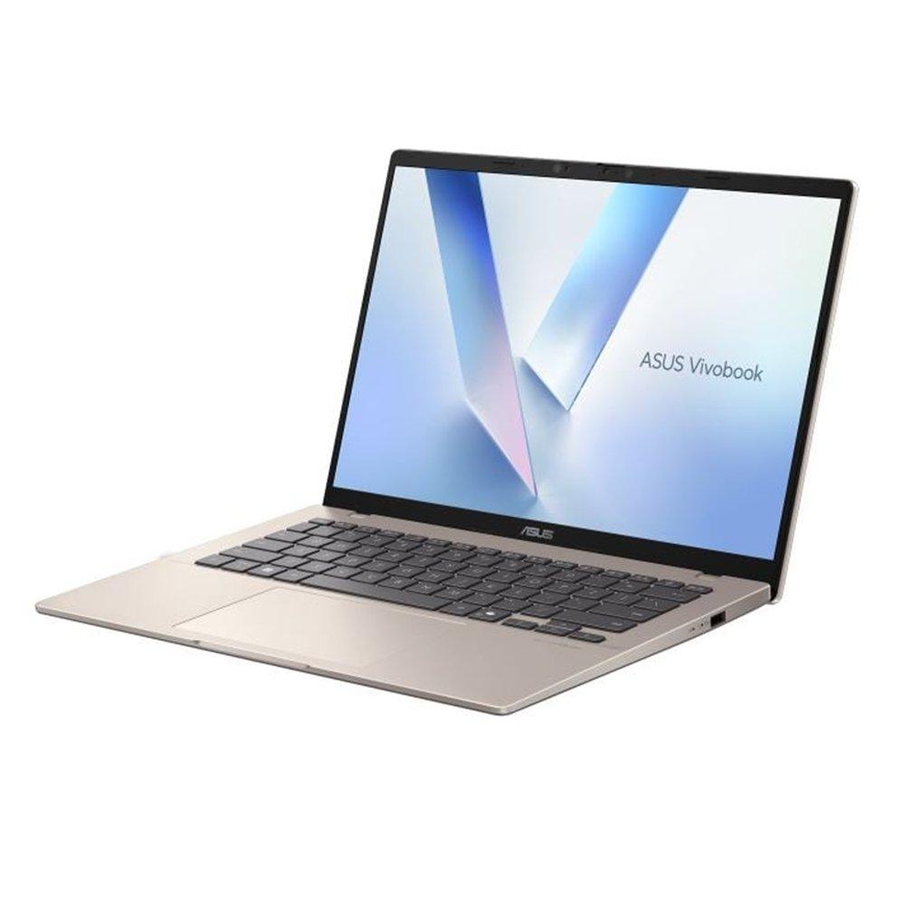 Asus Vivobook 14 Laptop, Snapdragon X1 26 100, 16GB RAM, 1TB SSD, Qualcomm Adreno, 14.0”, Windows 11 Home, X1407QA-LY046W - Gold