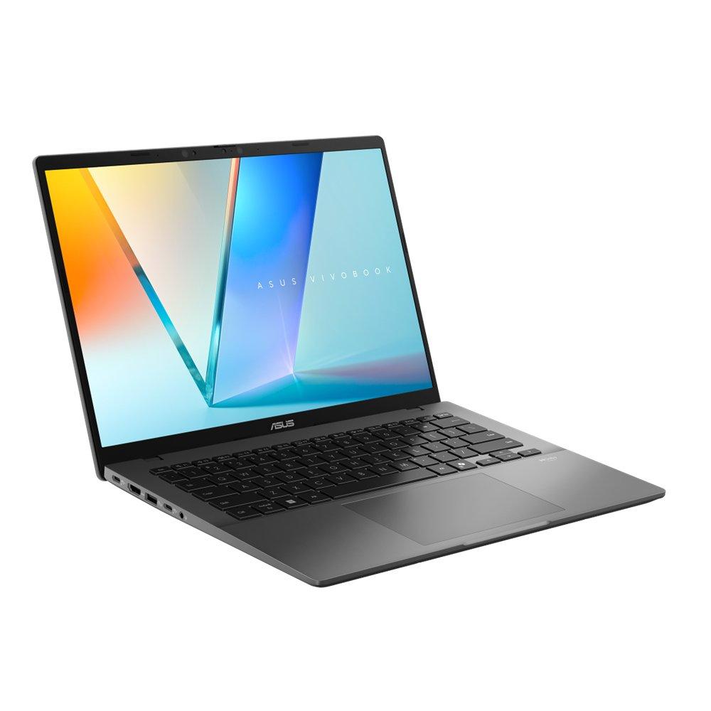 Asus Vivobook S14 Laptop, Snapdragon X1 26 100, 16GB RAM, 1TB SSD, Qualcomm Adreno, 14.0”, Windows 11 Home, S3407QA-KP014W – Grey