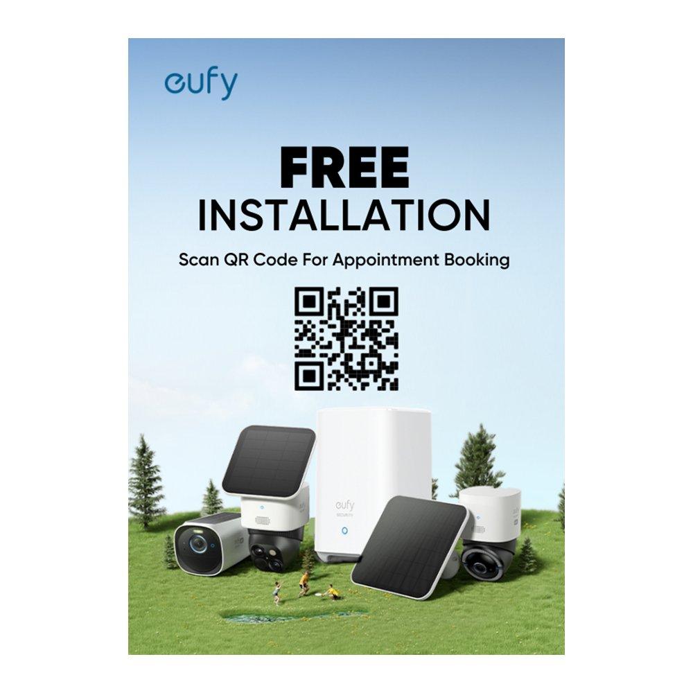 Eufy SoloCam E30 2K Security Camera, T8171321 – White