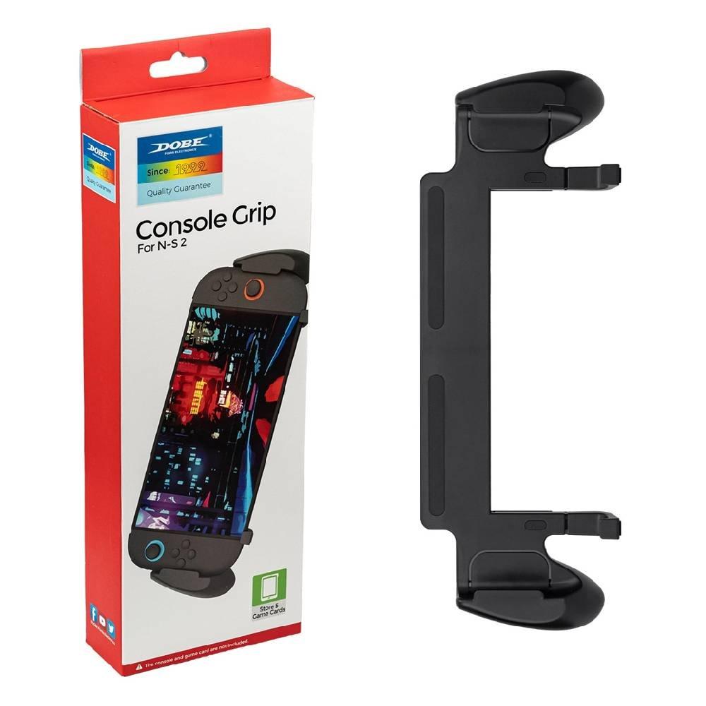 DOBE Console Grip with Game Cards Storage for Nintendo Switch 2, TNS-3179 - Black