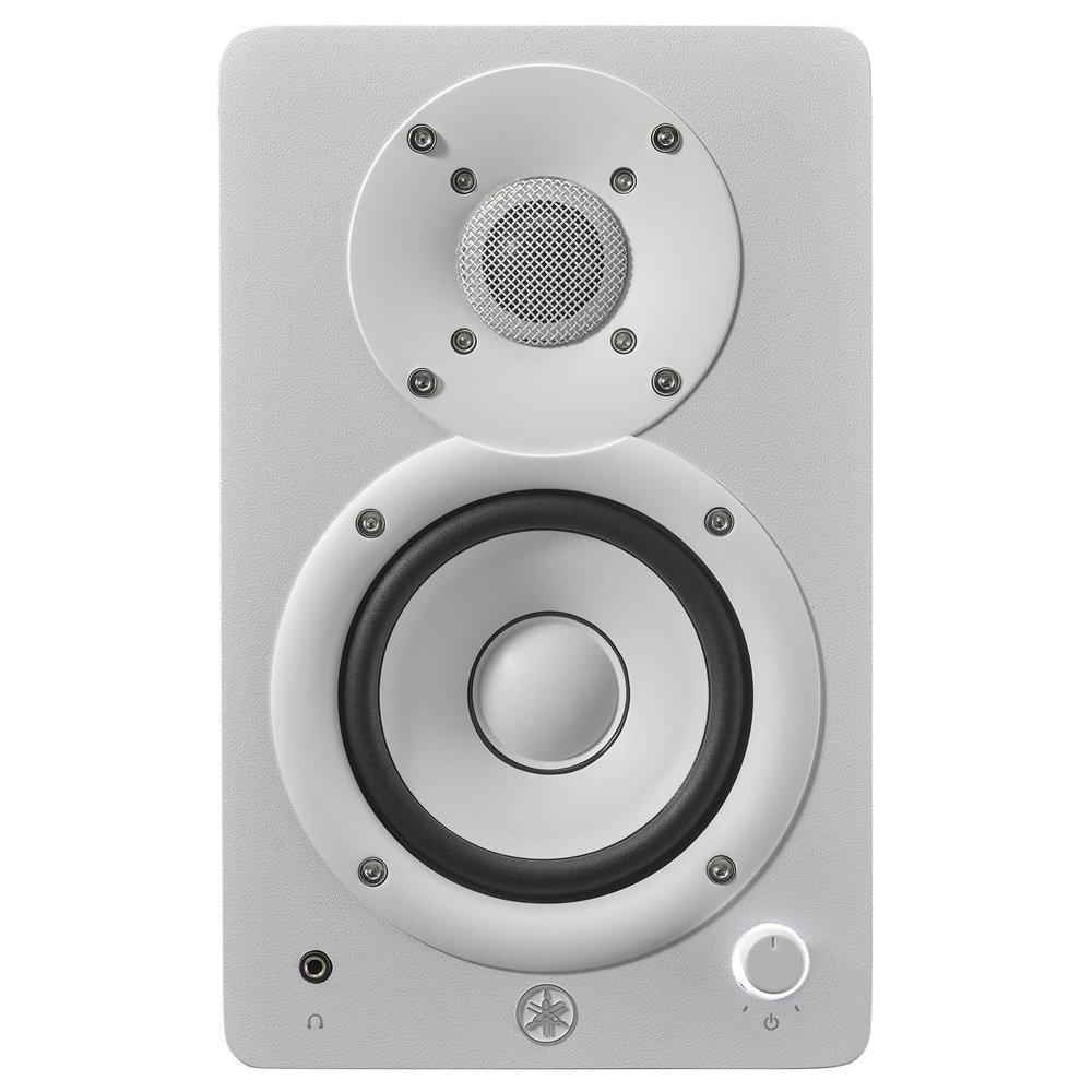 Yamaha Powered Studio Monitor Speaker, HS4 W – White