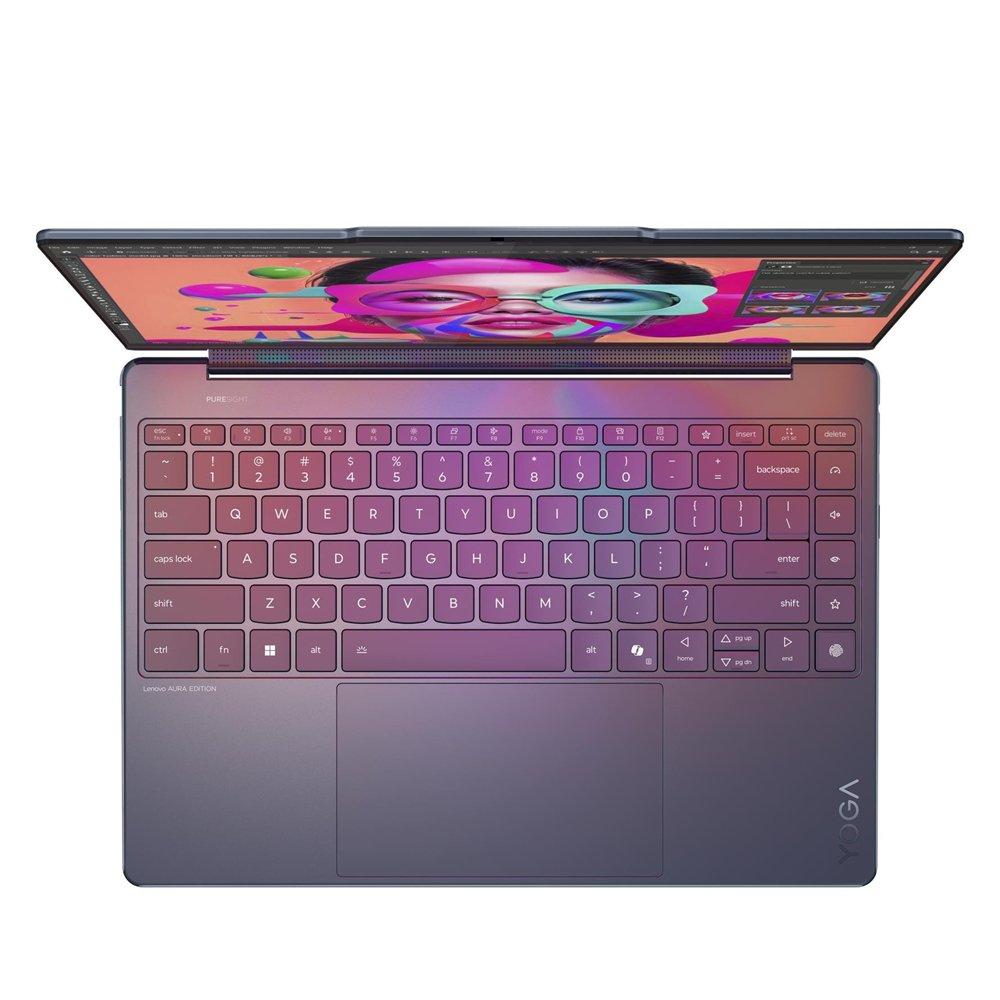 Lenovo Yoga 9 2-in-1 Laptop, Intel Core Ultra 7, 32GB RAM, 1TB SSD, Integrated Intel Arc Graphics, 14" WQXGA, Windows 11 Home, 83LC003VAX – Blue