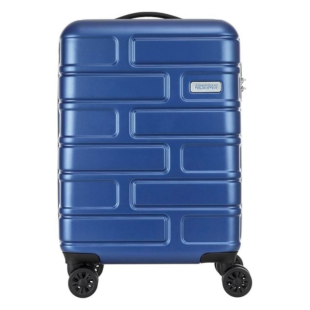 American Tourister Bricklane Hard Trolley Luggage Set of 3, 55+69+80CM, GE3X71012 - Blue