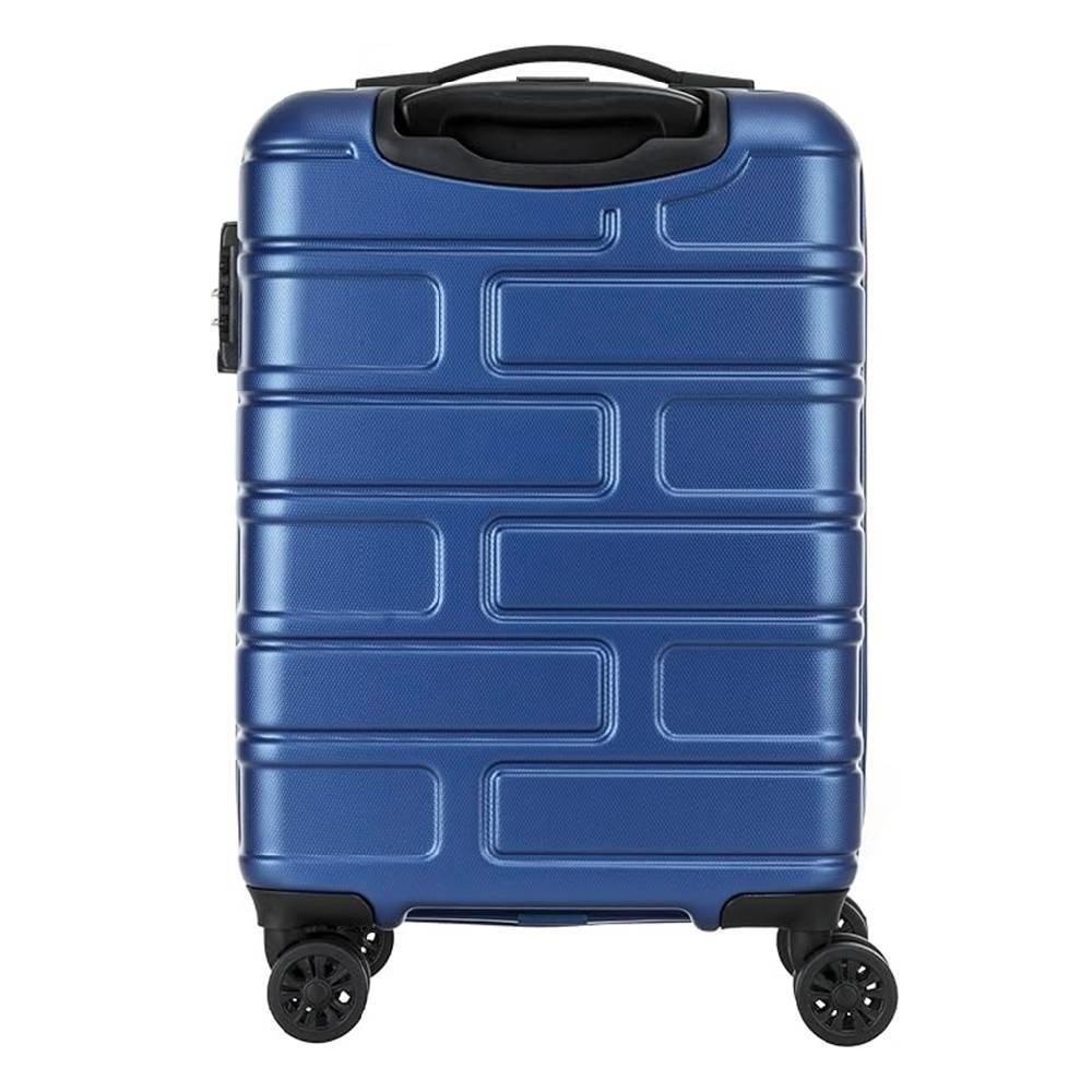 American Tourister Bricklane Hard Trolley Luggage Set of 3, 55+69+80CM, GE3X71012 - Blue