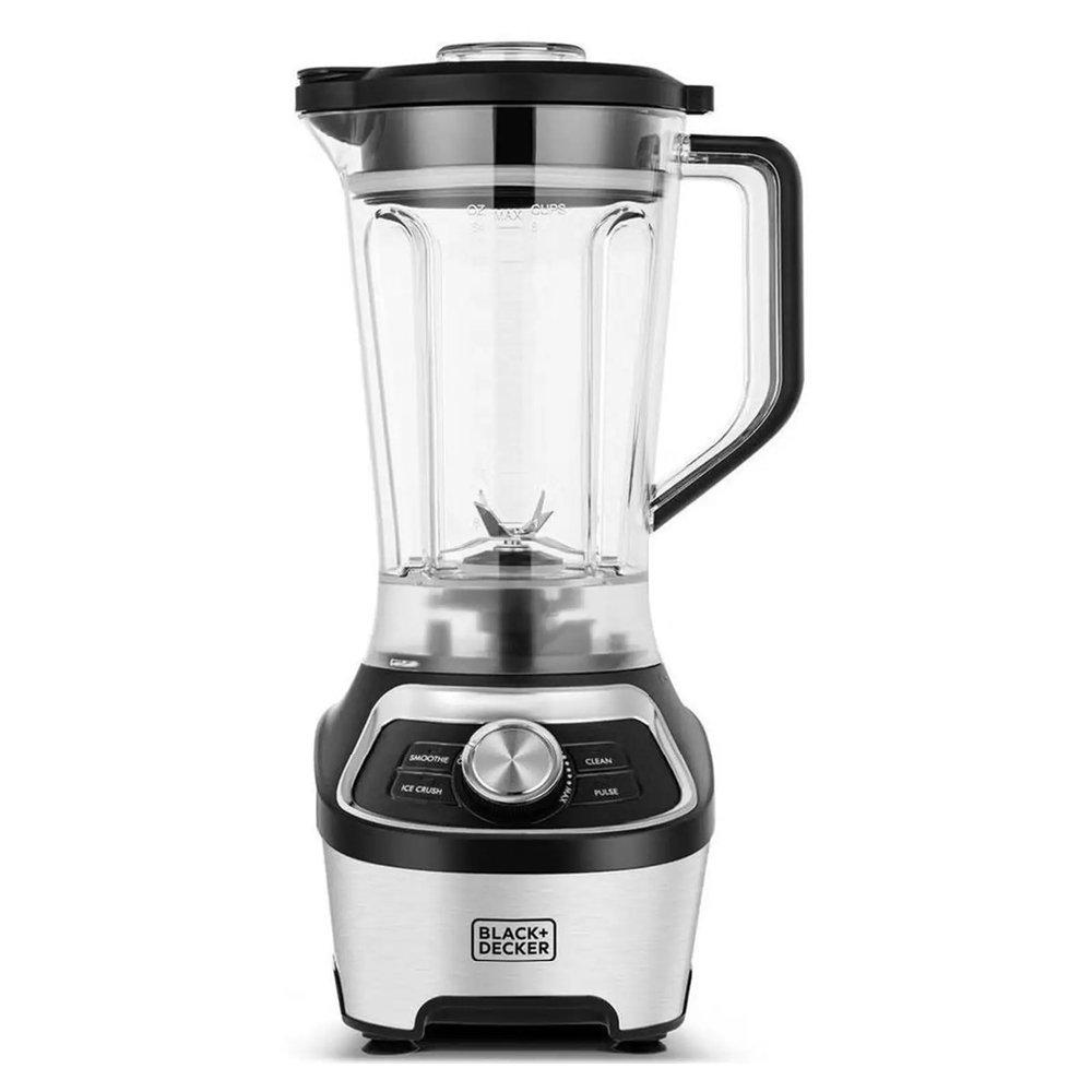 Black & Decker Blender, 1200W, 1.85L, BXH1200-B5 - Stainless Steel & Black