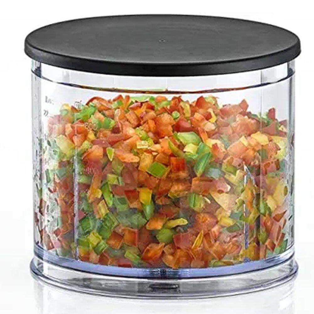 Black & Decker Hand Blender with Chopper, 600W, 600ml, HB600-B5 - Black